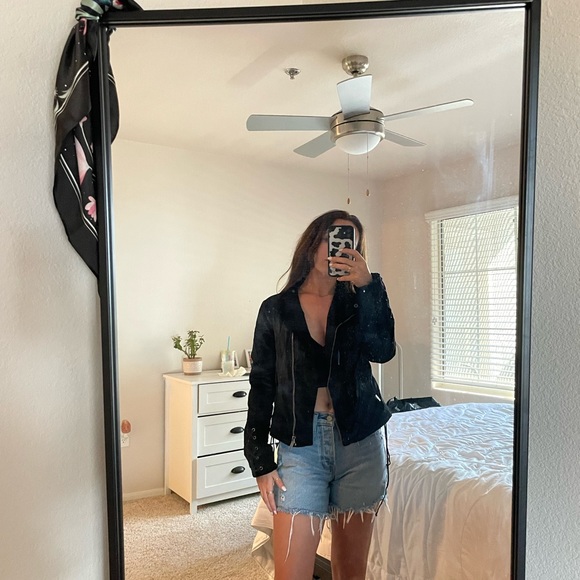 Free people suede jacket